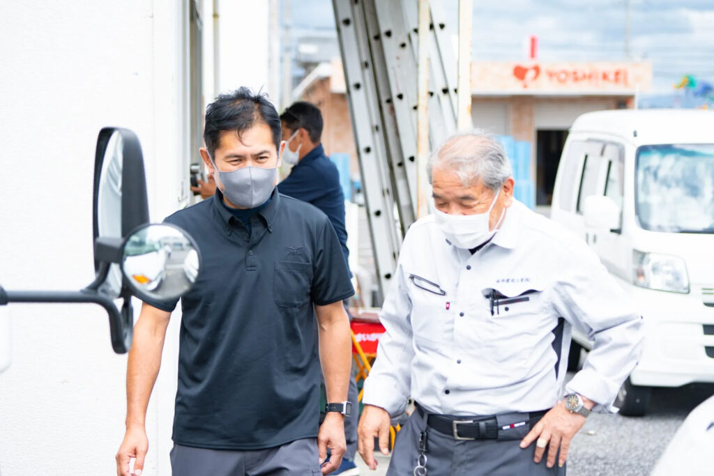 仲間思いで頼りがいのあるベテランの職人たちが揃っています