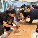 【岐阜市河渡】親子で木工教室を開催しました