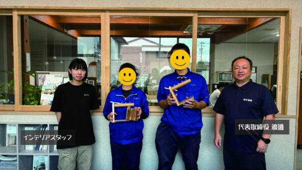 岐南工業高校の生徒さんが3日間のインターンシップに来てくれました！